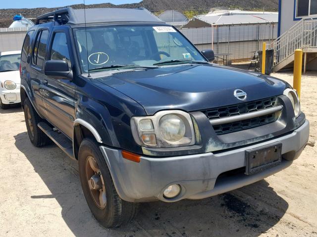 5N1ED28T53C668301 - 2003 NISSAN XTERRA XE BLACK photo 1