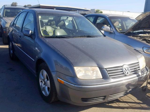 3VWSA69MX4M020156 - 2004 VOLKSWAGEN JETTA GLS GRAY photo 1