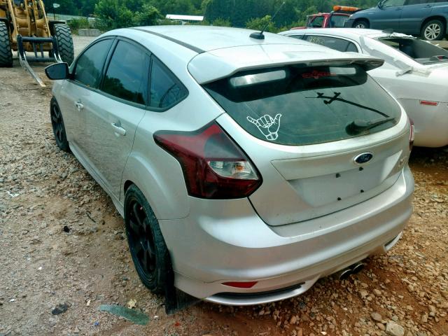 1FADP3L96EL109972 - 2014 FORD FOCUS ST SILVER photo 3