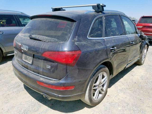 WA1CMAFP1FA005698 - 2015 AUDI Q5 TDI BLUE photo 4