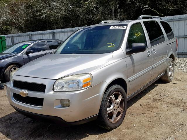 1GNDV33L76D126813 - 2006 CHEVROLET UPLANDER L SILVER photo 2