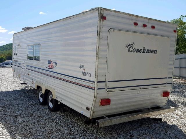 1TC2B214741203729 - 2004 COACH TRAILER WHITE photo 3