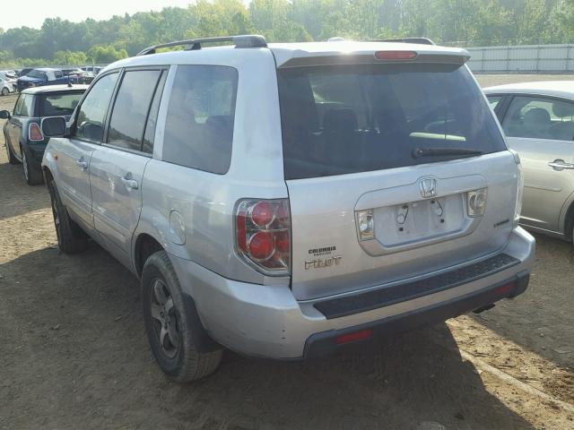 5FNYF18398B027751 - 2008 HONDA PILOT SE WHITE photo 3