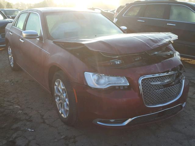 2C3CCASG5HH560371 - 2017 CHRYSLER 300C PLATI MAROON photo 1