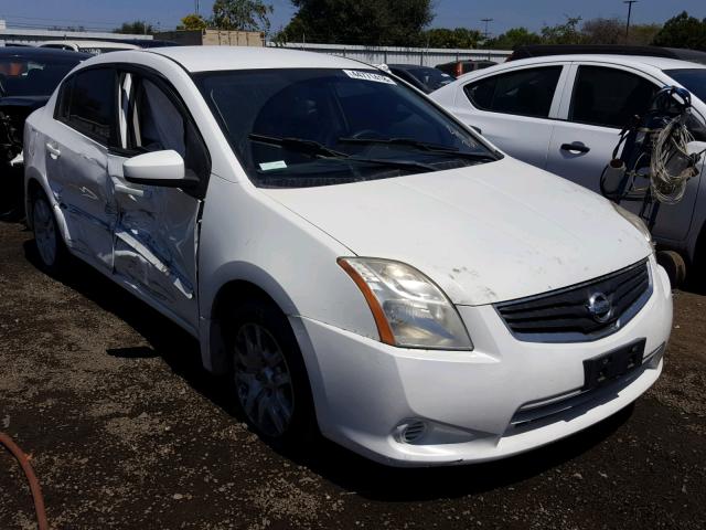 3N1AB6AP9AL725262 - 2010 NISSAN SENTRA 2.0 WHITE photo 1