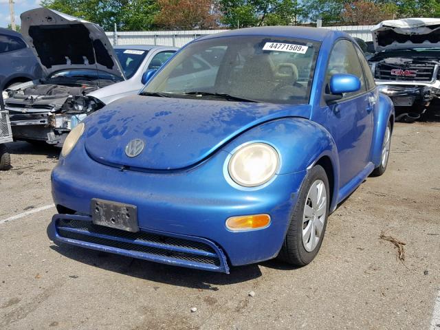 3VWBB61C8WM049691 - 1998 VOLKSWAGEN NEW BEETLE ლურჯი ფოტო 2