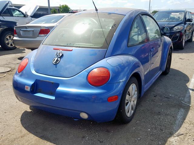 3VWBB61C8WM049691 - 1998 VOLKSWAGEN NEW BEETLE ლურჯი ფოტო 4
