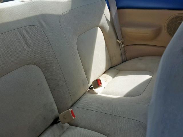 3VWBB61C8WM049691 - 1998 VOLKSWAGEN NEW BEETLE ლურჯი ფოტო 6