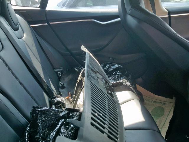 5YJSA1AC0DFP10558 - 2013 TESLA MODEL S أزرق صورة 6