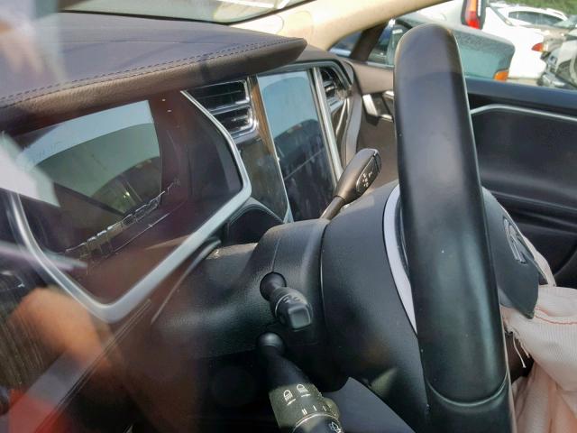 5YJSA1AC0DFP10558 - 2013 TESLA MODEL S أزرق صورة 8