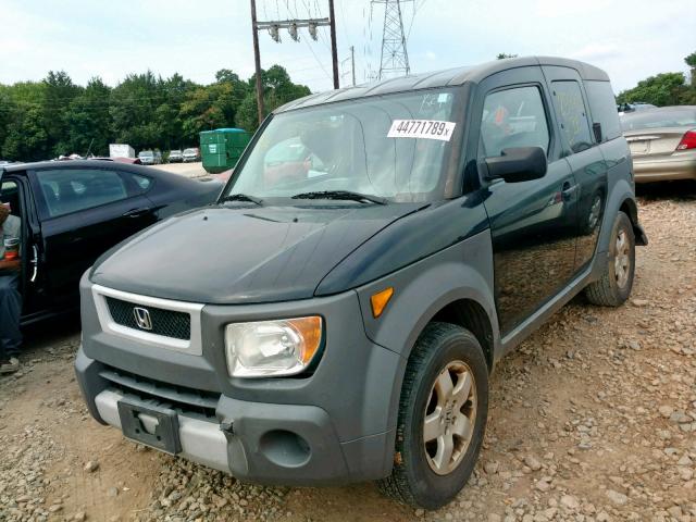 5J6YH18693L021291 - 2003 HONDA ELEMENT EX BLACK photo 2