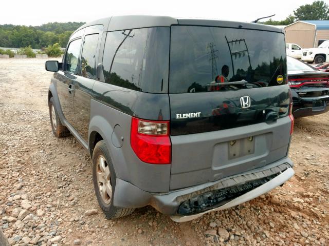 5J6YH18693L021291 - 2003 HONDA ELEMENT EX BLACK photo 3