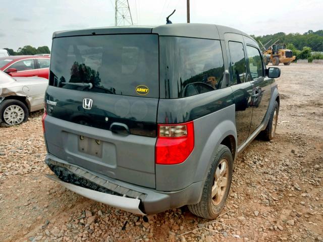 5J6YH18693L021291 - 2003 HONDA ELEMENT EX BLACK photo 4