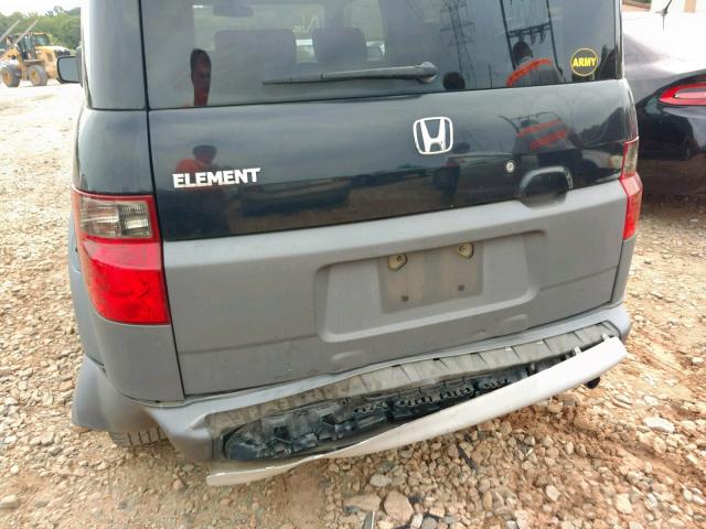 5J6YH18693L021291 - 2003 HONDA ELEMENT EX BLACK photo 9