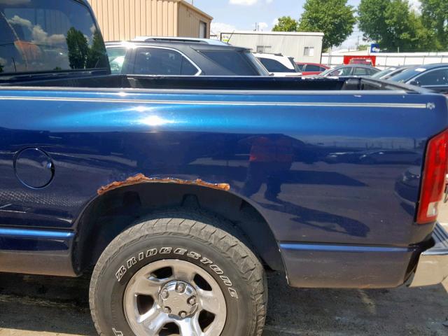 1D7HA18N93S205689 - 2003 DODGE RAM 1500 S BLUE photo 9