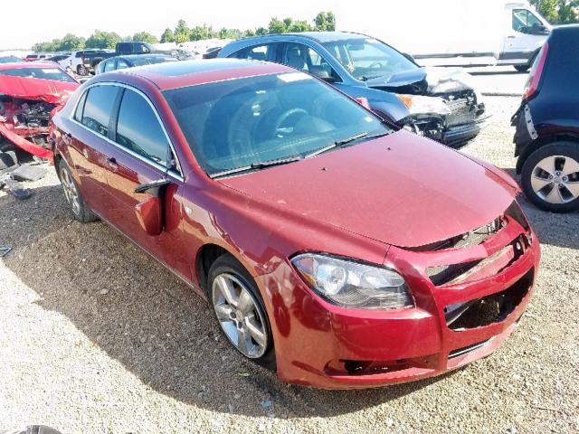 1G1ZC5E16BF308795 - 2011 CHEVROLET MALIBU 1LT RED photo 1