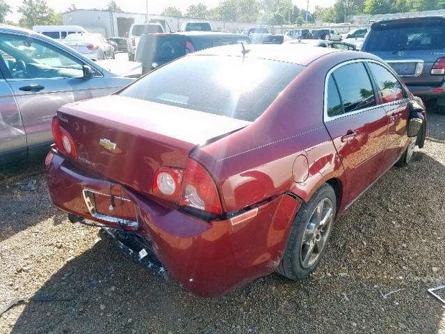 1G1ZC5E16BF308795 - 2011 CHEVROLET MALIBU 1LT RED photo 4