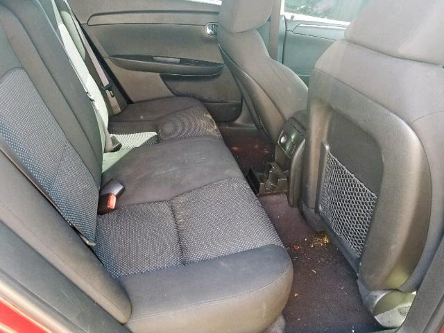 1G1ZC5E16BF308795 - 2011 CHEVROLET MALIBU 1LT RED photo 6