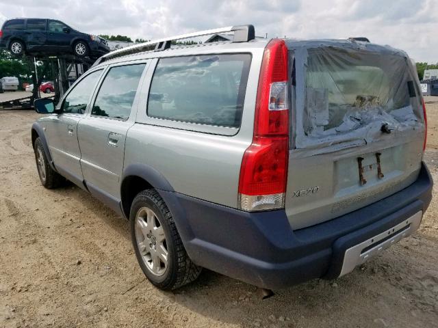 YV1SZ592151193433 - 2005 VOLVO XC70 SILVER photo 3