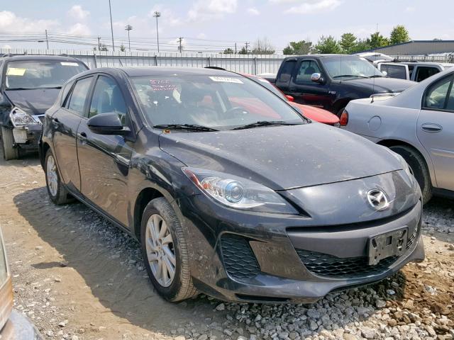 JM1BL1M87C1679155 - 2012 MAZDA 3 I BLACK photo 1