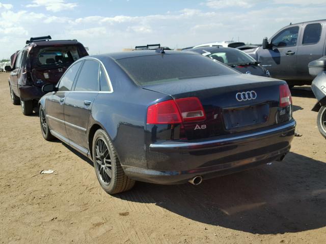 WAULL44E75N010694 - 2005 AUDI A8 4.2 QUA BLUE photo 3