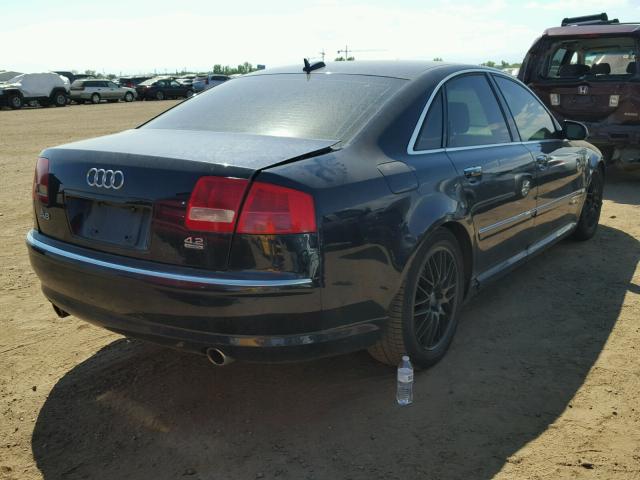 WAULL44E75N010694 - 2005 AUDI A8 4.2 QUA BLUE photo 4