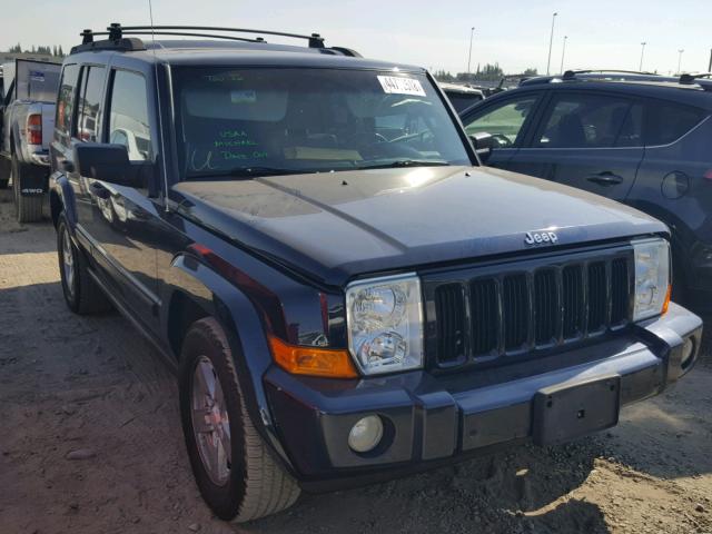 1J8HH48K36C254018 - 2006 JEEP COMMANDER Mavi foto 1