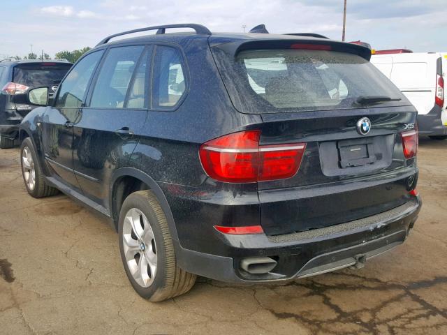 5UXZV8C58BLL67985 - 2011 BMW X5 XDRIVE5 BLACK photo 3