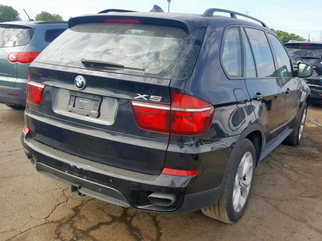 5UXZV8C58BLL67985 - 2011 BMW X5 XDRIVE5 BLACK photo 4