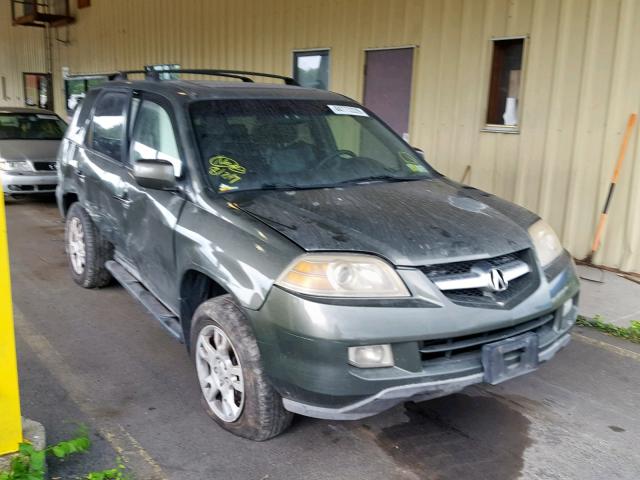 2HNYD188X6H528151 - 2006 ACURA MDX TOURIN GREEN photo 1