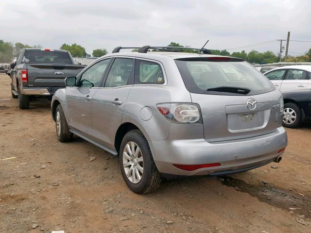 JM3ER2AM4B0377126 - 2011 MAZDA CX-7 SILVER photo 3