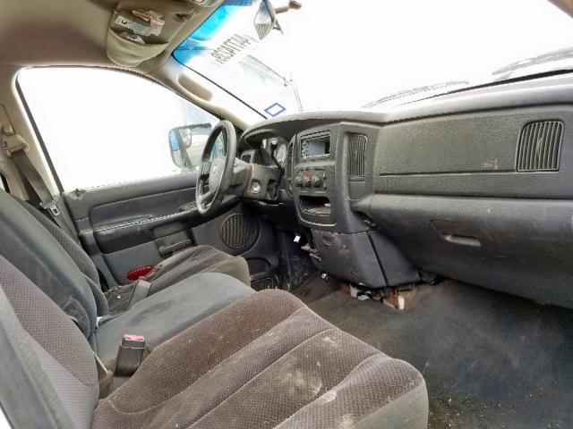 3D7KR28C85G823583 - 2005 DODGE RAM 2500 S თეთრი ფოტო 5