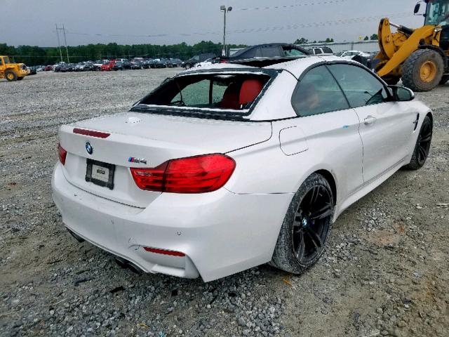 WBS3U9C57GP968619 - 2016 BMW M4 WHITE photo 4