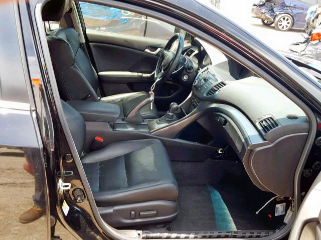 JH4CU2F69EC003606 - 2014 ACURA TSX TECH BLACK photo 5