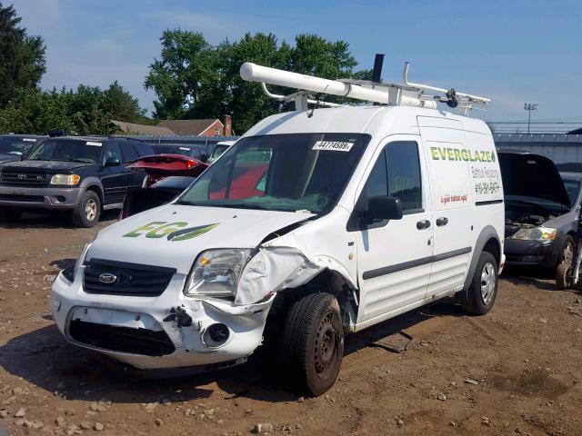 NM0LS7BN4DT155922 - 2013 FORD TRANSIT CO WHITE photo 2