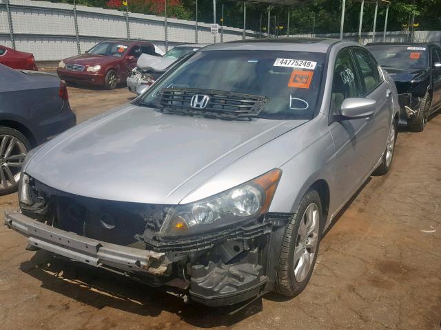 1HGCP36808A002099 - 2008 HONDA ACCORD EXL SILVER photo 2