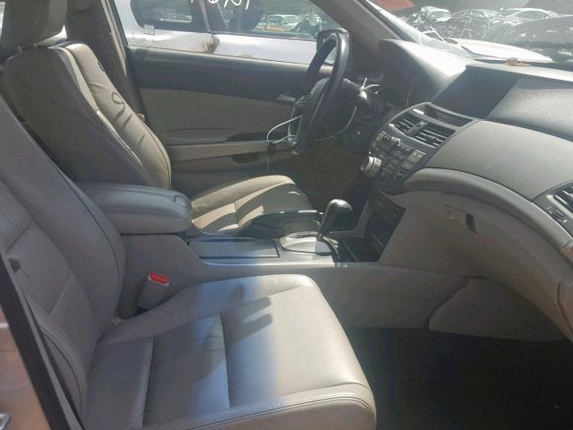 1HGCP36808A002099 - 2008 HONDA ACCORD EXL SILVER photo 5