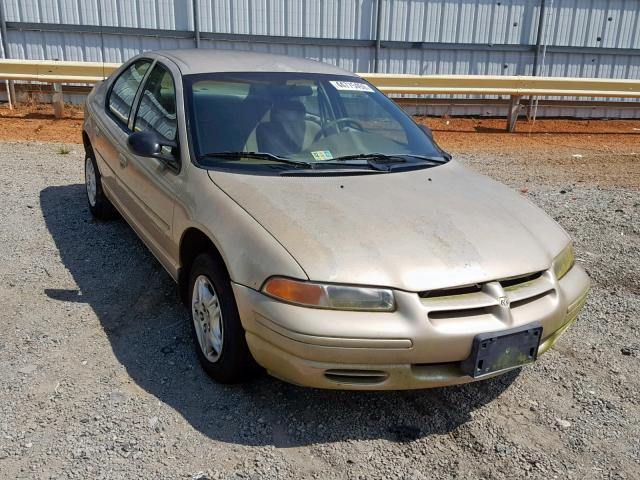 1B3EJ46X6YN180986 - 2000 DODGE STRATUS SE GOLD photo 1