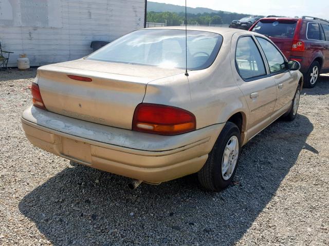 1B3EJ46X6YN180986 - 2000 DODGE STRATUS SE GOLD photo 4