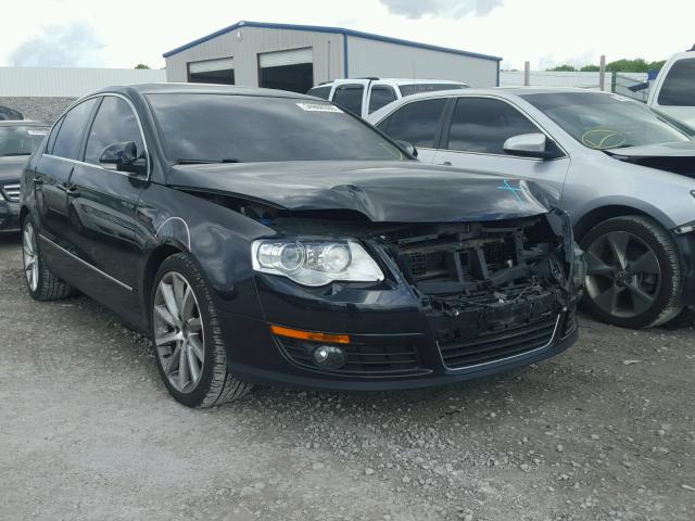 WVWCU73C18E053370 - 2008 VOLKSWAGEN PASSAT VR6 BLACK photo 1