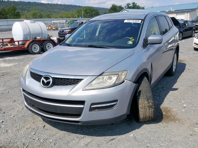 JM3TB38V680153283 - 2008 MAZDA CX-9 SILVER photo 2