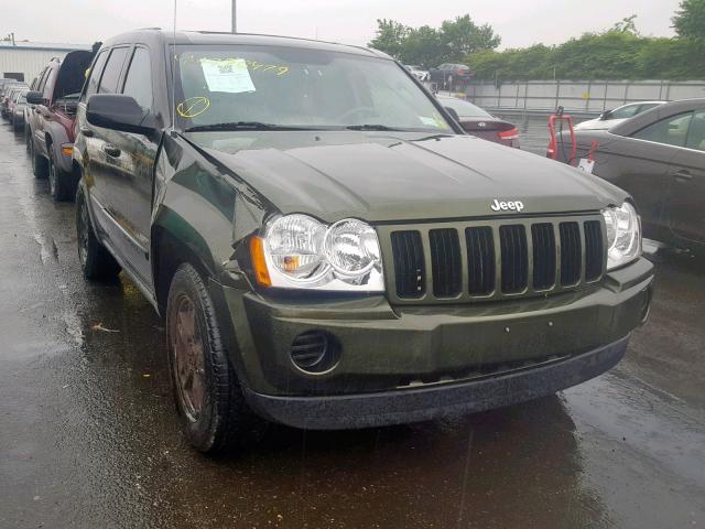 1J8GR48K47C629831 - 2007 JEEP GRAND CHER GREEN photo 1