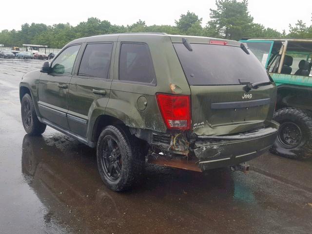 1J8GR48K47C629831 - 2007 JEEP GRAND CHER GREEN photo 3