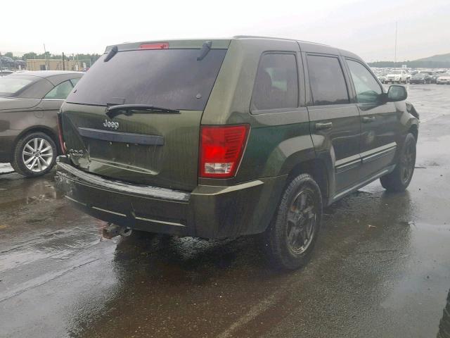 1J8GR48K47C629831 - 2007 JEEP GRAND CHER GREEN photo 4