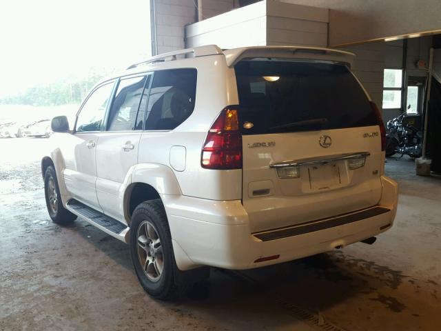 JTJBT20X940033798 - 2004 LEXUS GX 470 WHITE photo 3