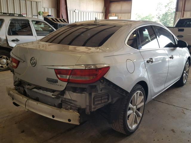 1G4PP5SK7E4112442 - 2014 BUICK VERANO SILVER photo 4