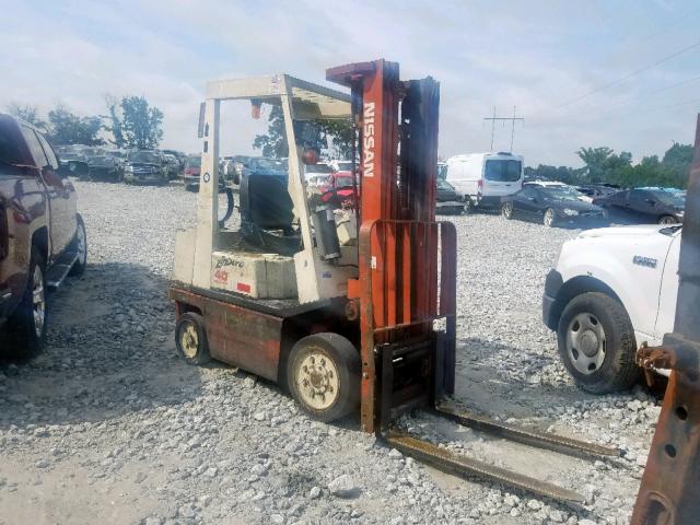 00000000000906543 - 1996 NISSAN FORKLIFT ORANGE photo 1