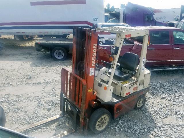 00000000000906543 - 1996 NISSAN FORKLIFT ORANGE photo 2