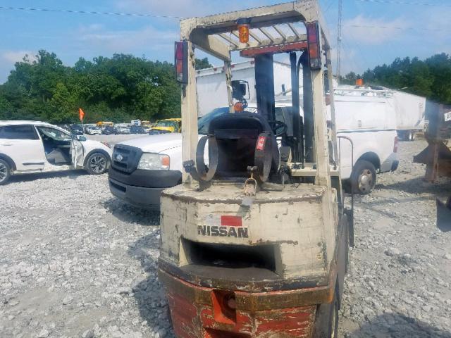 00000000000906543 - 1996 NISSAN FORKLIFT ORANGE photo 4