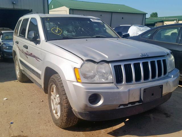 1J4HR48N16C251000 - 2006 JEEP GRAND CHER SILVER photo 1